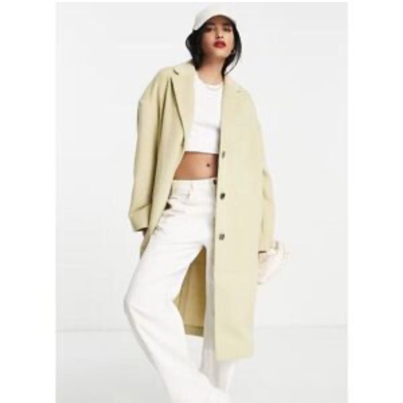 TopShop Longline Coat Women’s 6 Tall NWT - Picture 14 of 14